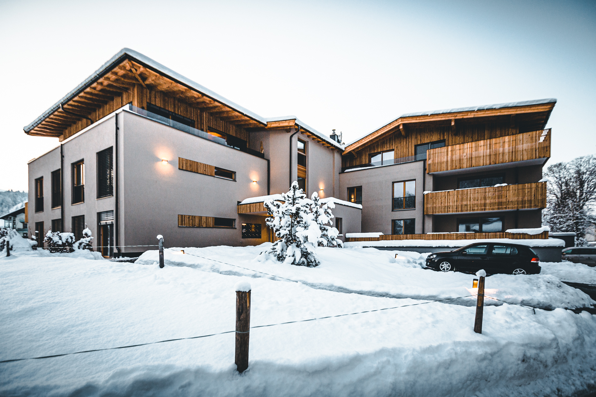 © christophstoeckl.com Wohnanlage Elsbethen - Architekt Stöckl Michael Westendorf Tirol