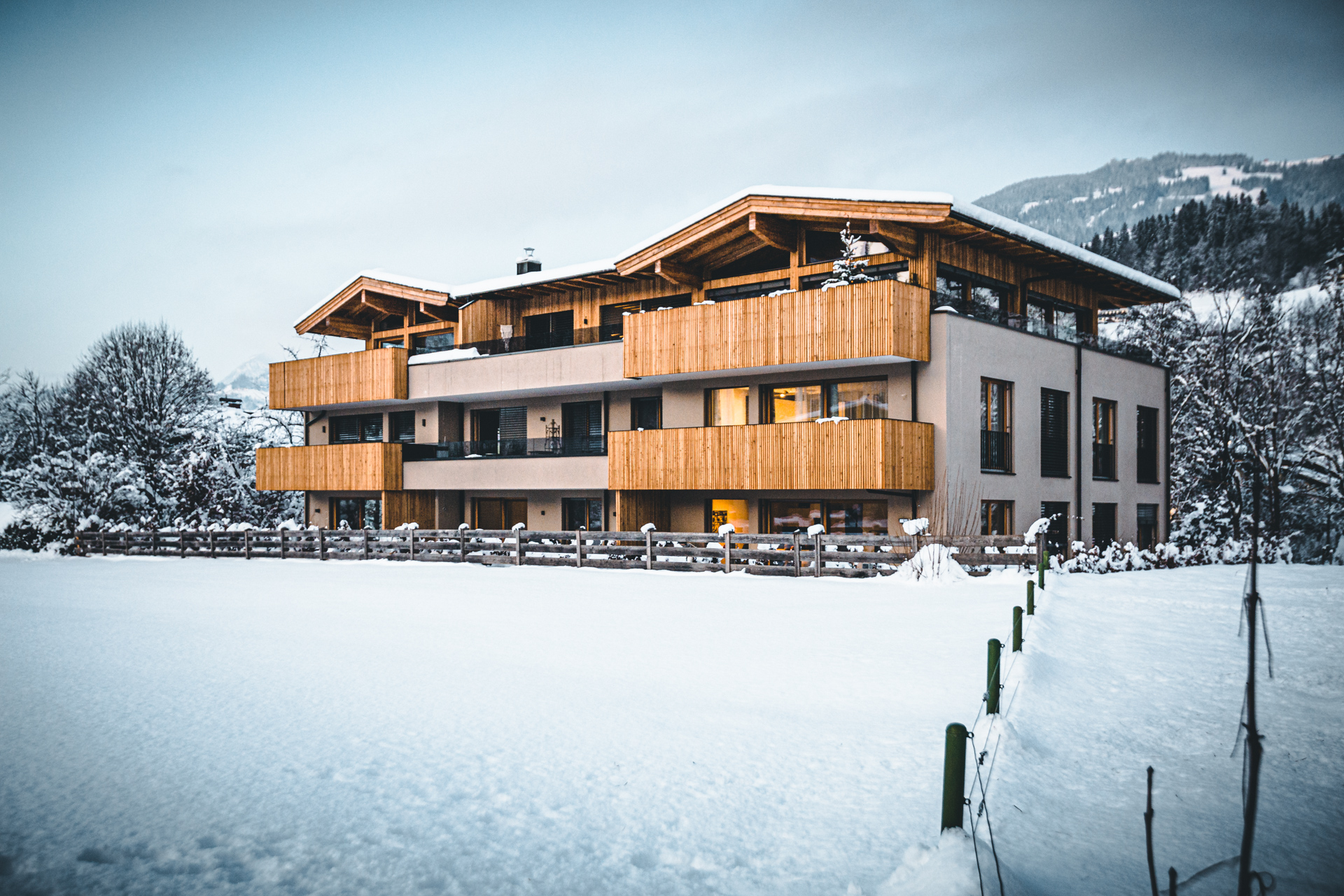 © christophstoeckl.com Wohnanlage Elsbethen - Architekt Stöckl Michael Westendorf Tirol